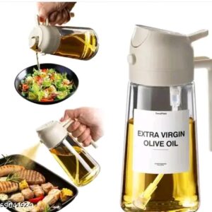 500ml 2 in 1 Olive Oil Sprayer and Oil Dispenser Bottle for Kitchen
