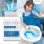 Toilet Active Oxygen Agent Cleaner Toilet Oxygen Cleaner Powder Foam Cleaner Pipe Dredging Agent Oxygen Toilet Bubbles Powder Powerful Toilet Bowl Active Oxygen Toilet Cleaner Powder 200 gm