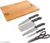 Delight creation ss knife set with chopping board