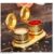 Mdksupermart Golden Metal Kumkum Holder/ Kumkum Box for Gifting, Pooja, Thali, Mandir, Home, Temple, Gifting (Royal Kumkum Box)