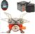 Portable Outdoor Gas Stove with Stainless Steel Finish Lightweight & Durable Gas Stove for Outdoor Adventures