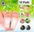 Wood Vinegar Detox Foot Patch Oem Magnet Slimming Detox Pads Japanese Kinoki Detox Foot Patch – 10 Patches