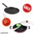 Appam Combo 2Pcs Set of Crispy Dosa Tawa and Appam pan, Paddu Maker, Ponganal Maker,paniyaram Pan Cookware Set (Dhosa Tawa + Appam Maker Red)