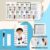 DRY ERASE MULTIPLICATION WALL STICKER